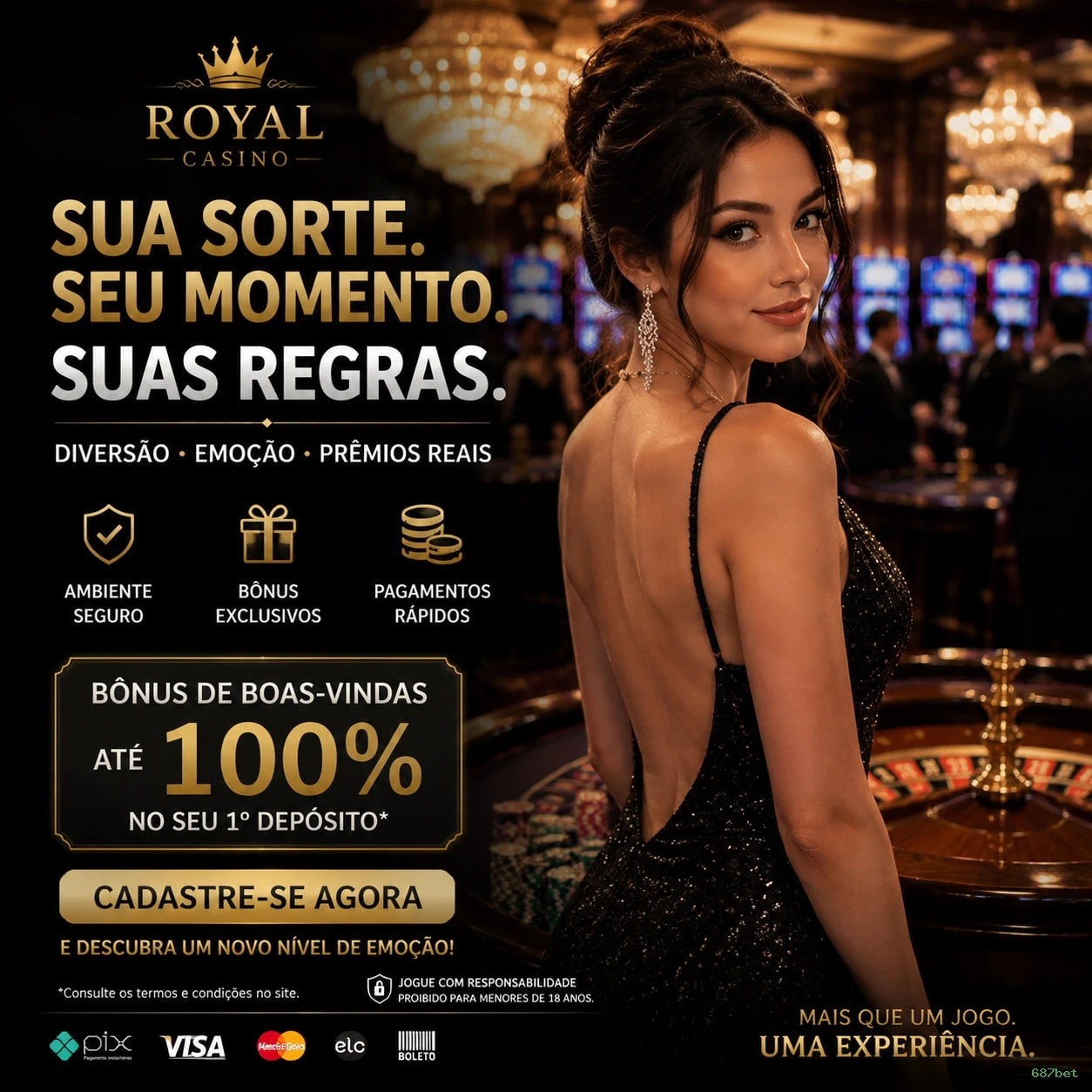 Streaming 4K no cassino ao vivo da 687bet