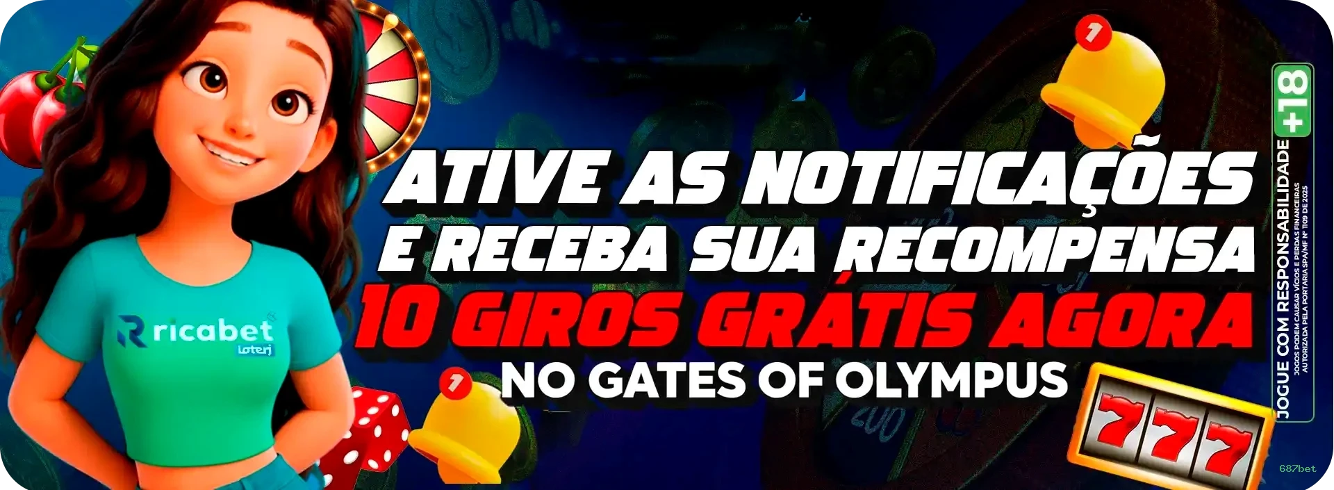 Siga a 687bet no Facebook